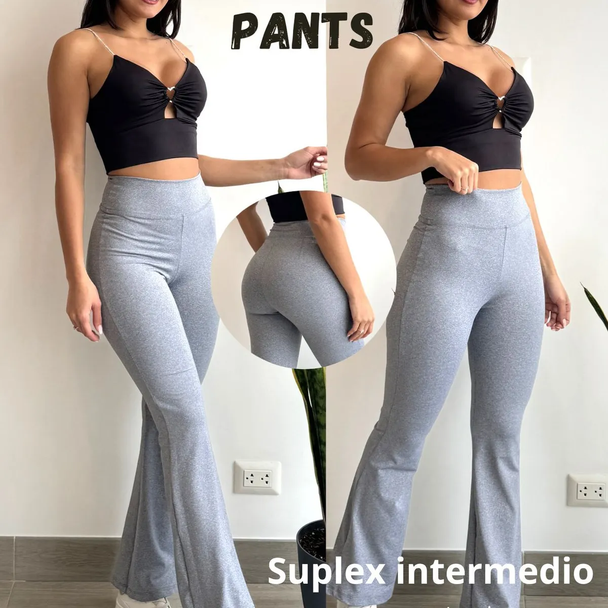 GENERICO - PANTALONES SUPLEX FLARE PANTS DAMA