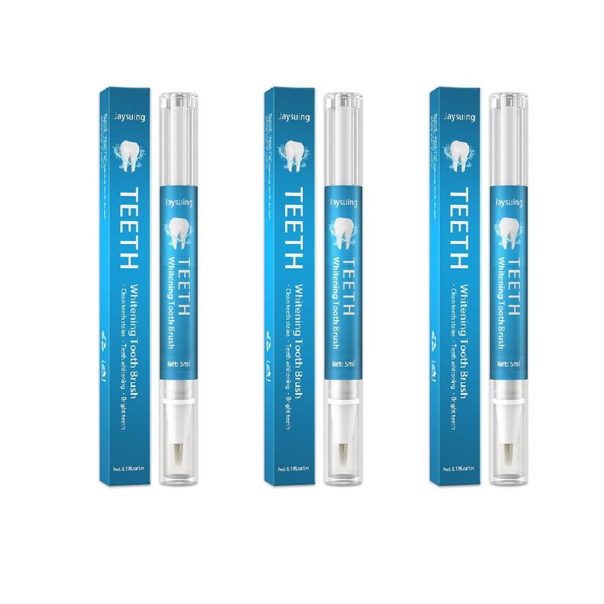 GENERICO - Lápiz Blanqueador Dental Dientes más Blancos - 03 Unid