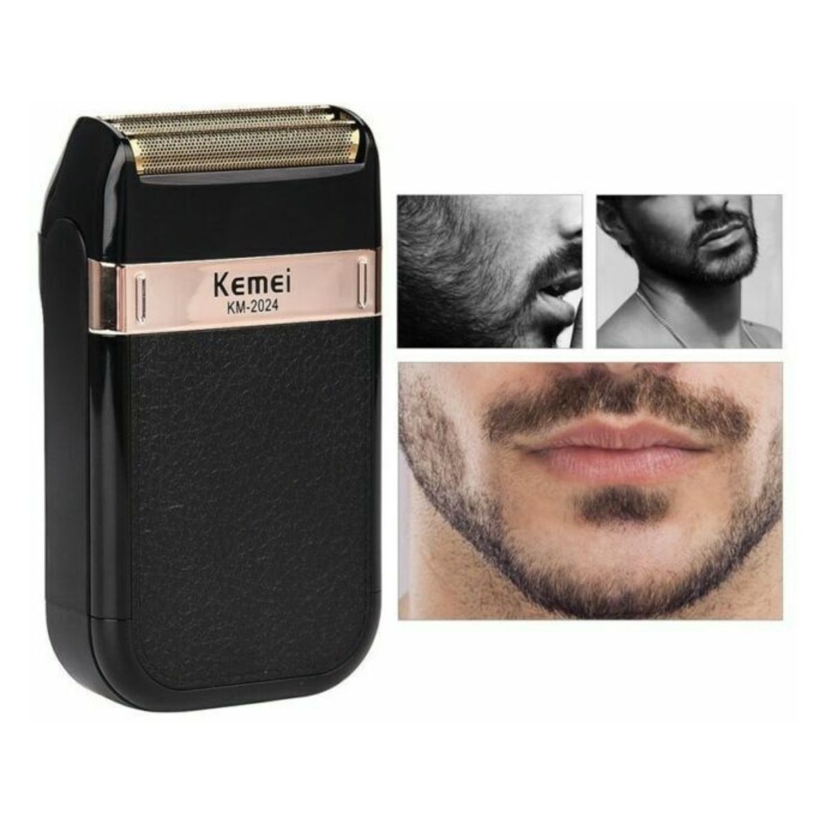 KEMEI - Afeitadora Kemei 2024: Afeitado Perfecto y Cómodo al Instante