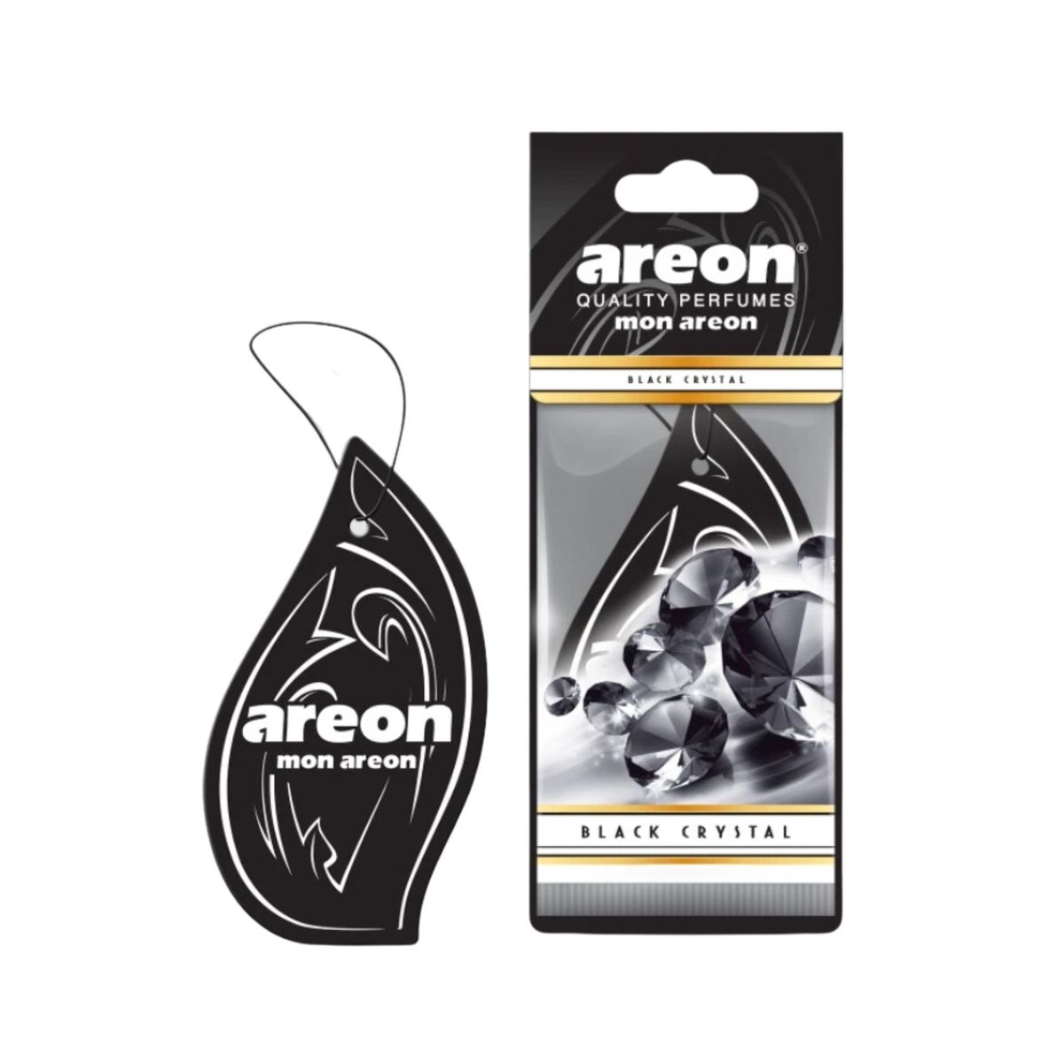 GENERICO - Aromatizante Para Automóvil Mon Areon Aroma Black Crystal