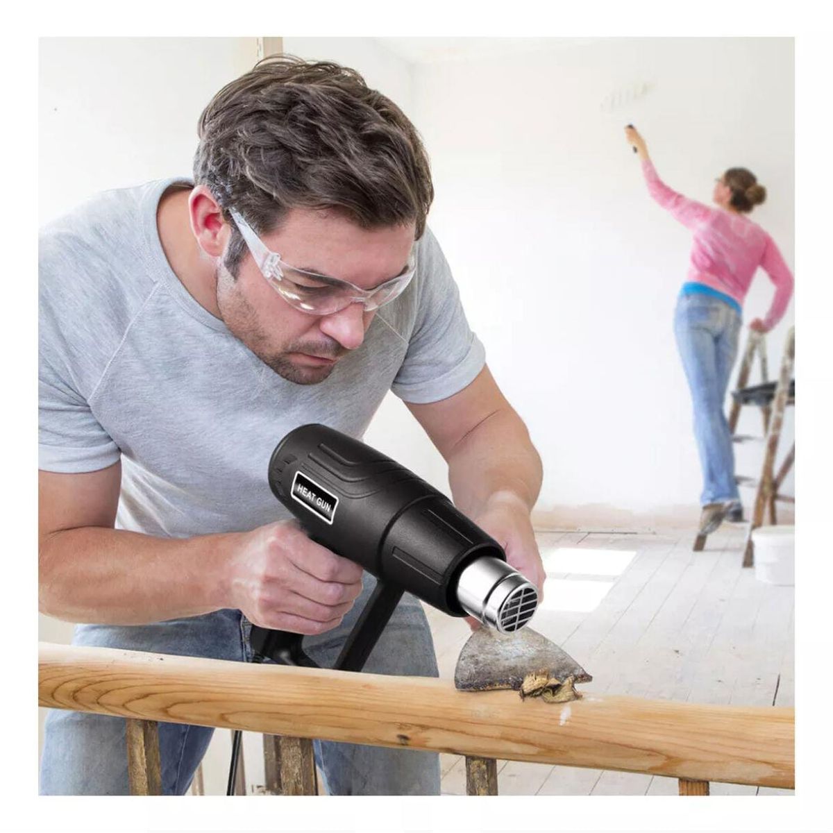 OEM - Pistola de Calor de Viento de Aire Caliente de Doble Temperatura 1500W