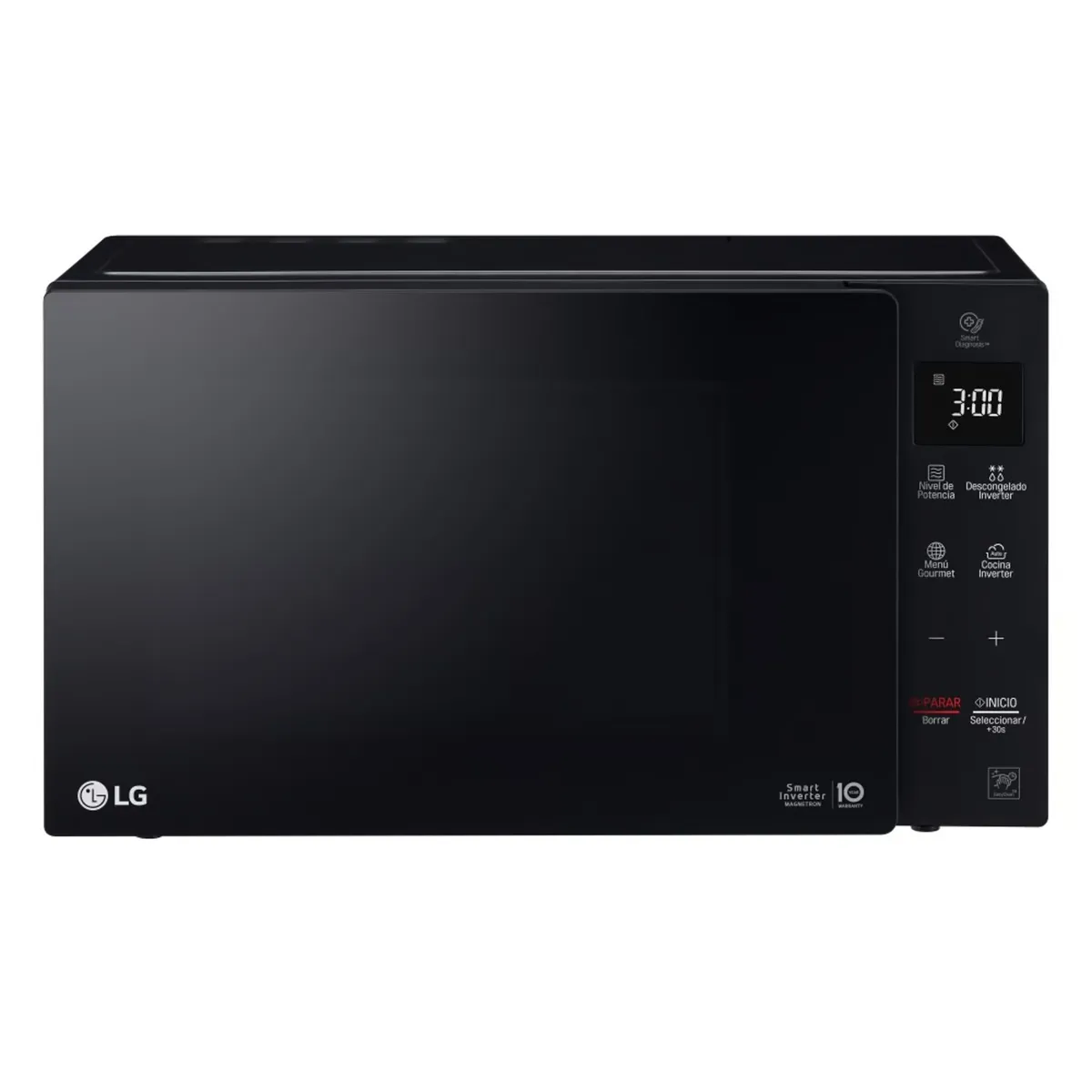 LG - Horno Microondas MH6536GIS 25L con EasyClean LG