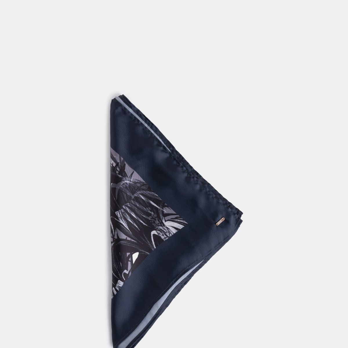 VELEZ - Vélez Pañuelo Grande Nómada Para Mujer Estampado Azul Oscuro