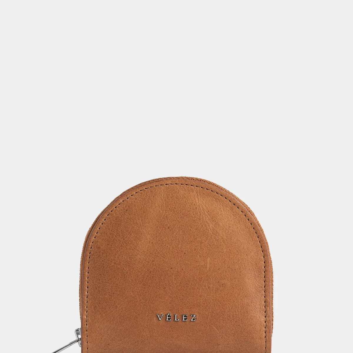 VELEZ - Vélez Monedero Florence De Cuero Para Mujer Craquelado Miel