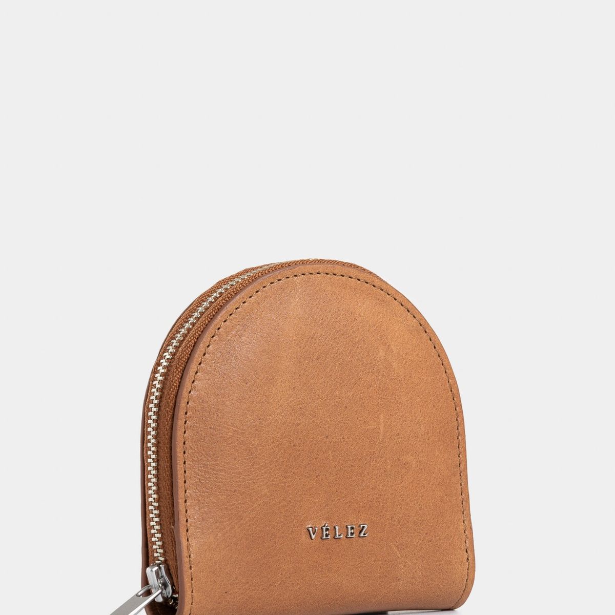 VELEZ - Vélez Monedero Florence De Cuero Para Mujer Craquelado Miel