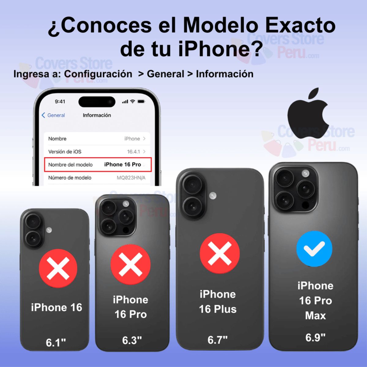 GENERICO - Funda para iPhone 16 Pro Max Magsafe Ahumado Mate Celeste