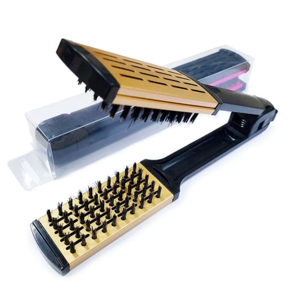 CAYETANA - CEPILLO JABALI PLANCHA DE CABELLO TERMICO NO ELECTRICO