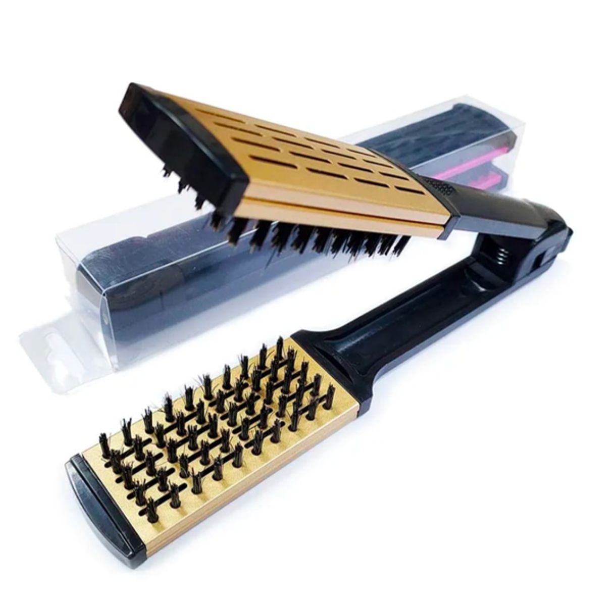 CAYETANA - CEPILLO JABALI PLANCHA DE CABELLO TERMICO NO ELECTRICO