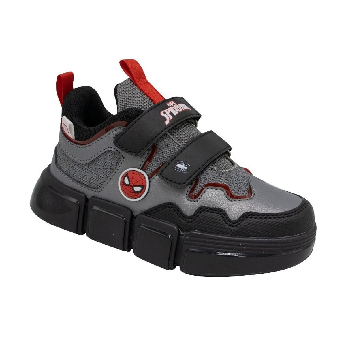 MARVEL - Zapatillas Niño Spiderman Negro