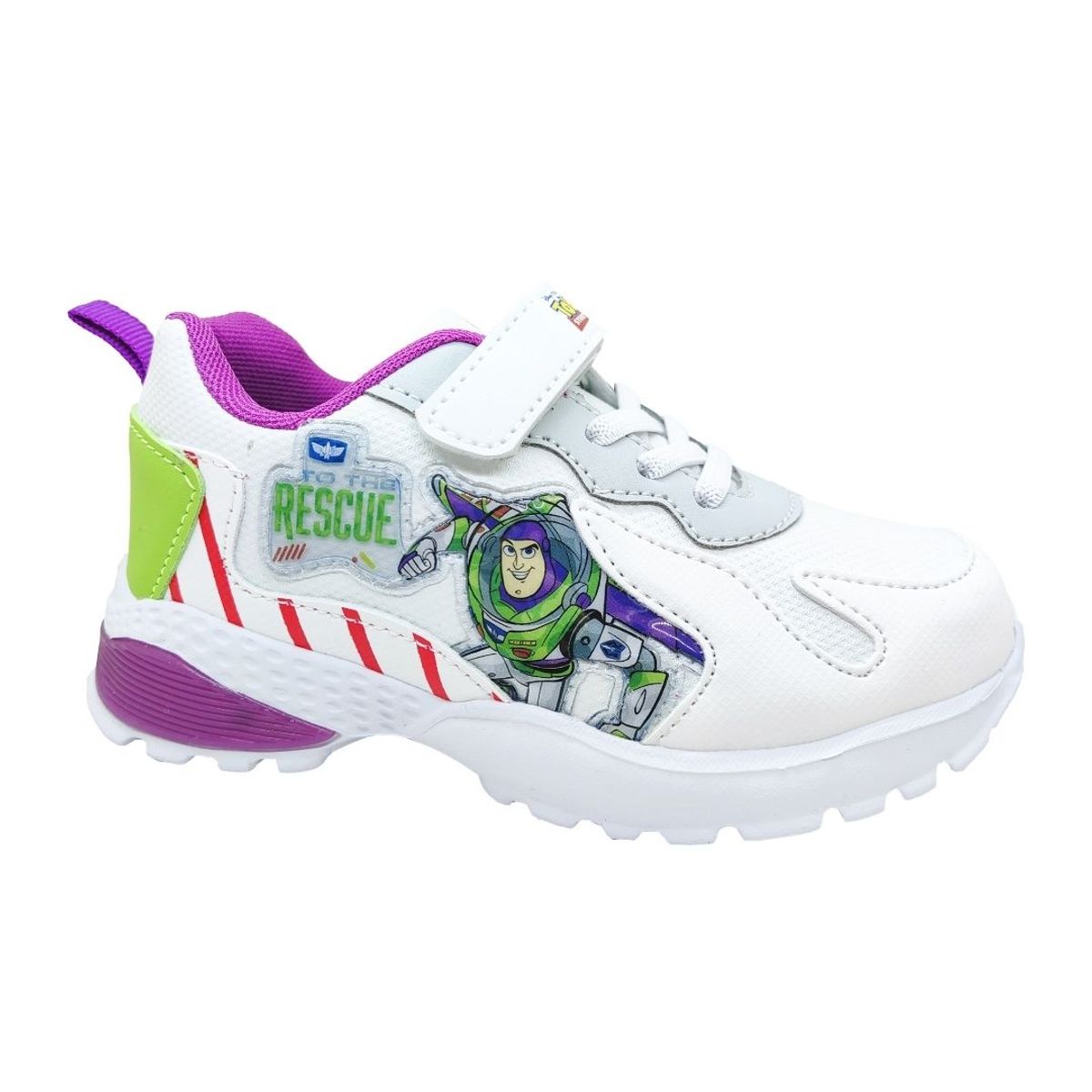 TOY STORY - Zapatillas Niño Toy Story Buzz Lightyear Blanco con Luces