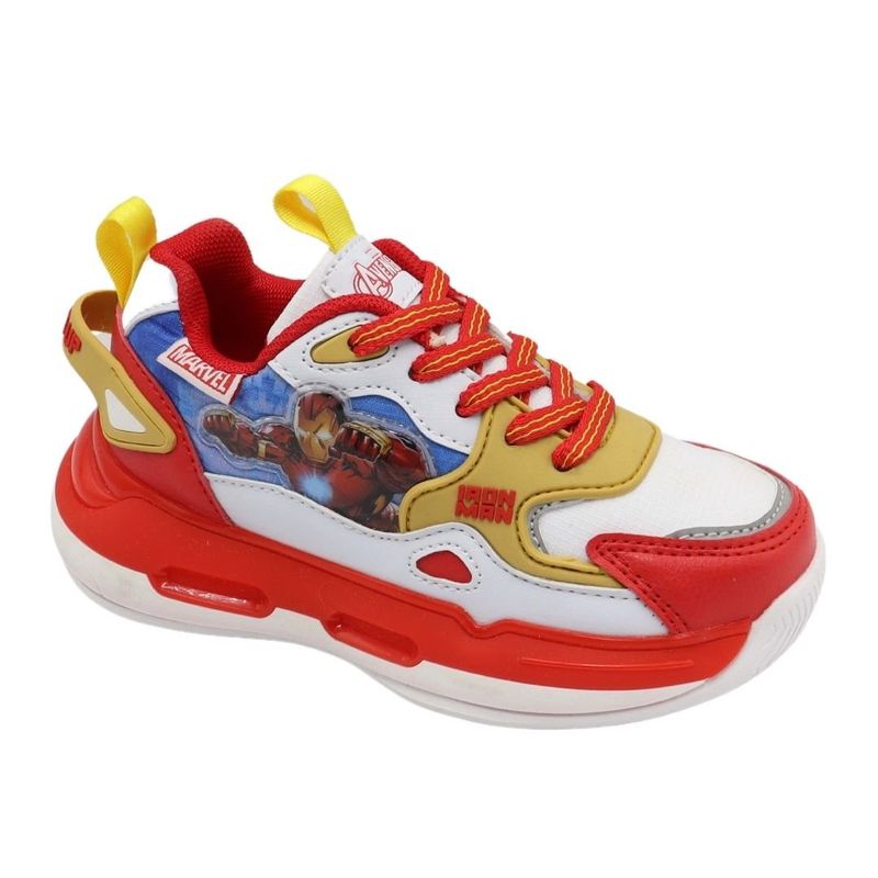 Zapatillas Niño Avengers Marvel Iron Man Rojo con Luces MARVEL