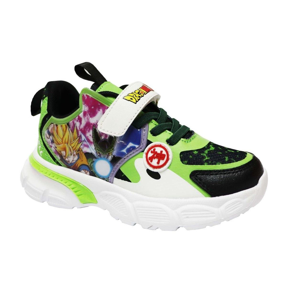 DRAGON BALL - Zapatillas Niño Dragon Ball Goku Verde con Luces
