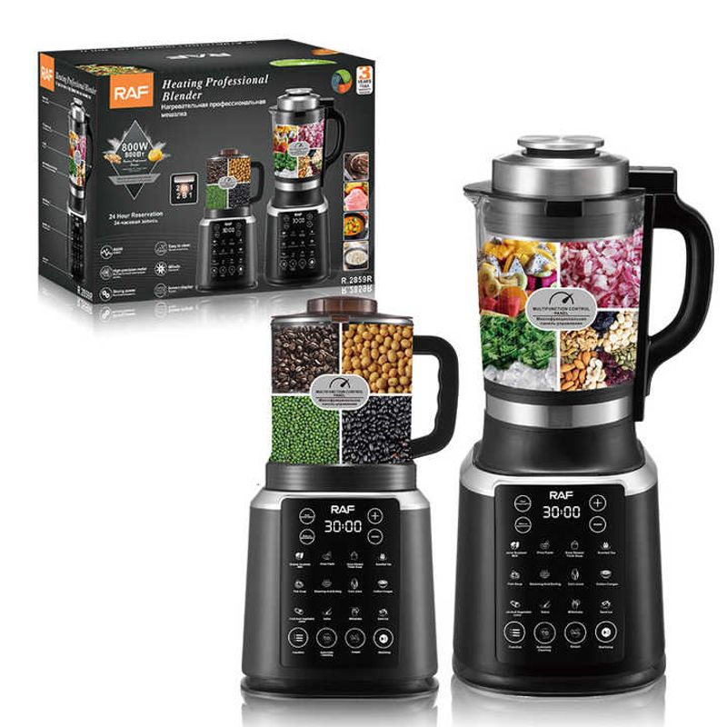 OEM - Licuadora Profesional con Calentamiento y Molinillo RAF R-2859R