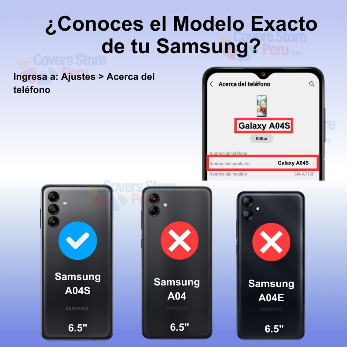 GENERICO - Funda para Samsung A04S Anillo Metálico Antishock Negro Resistente