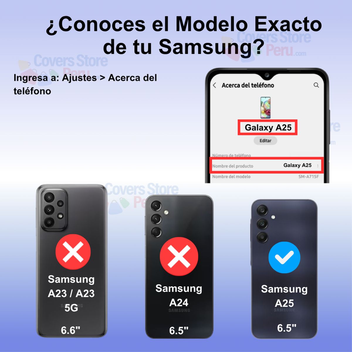 GENERICO - Funda para Samsung A25 5G Anillo Metálico Antishock Negro Resistente