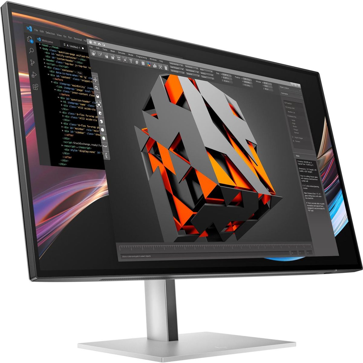 HP - Monitor 4K Thunderbolt 4 de la serie HP Pro 7 de 27" - 727pk