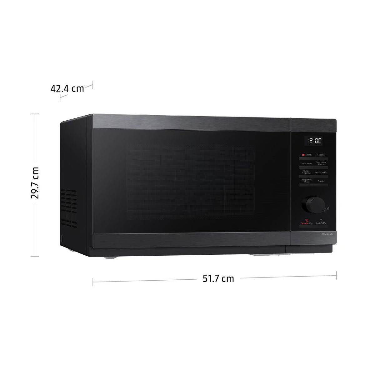 SAMSUNG - Horno Microondas Cheff Samsung 32L MS32DG4504AGPE