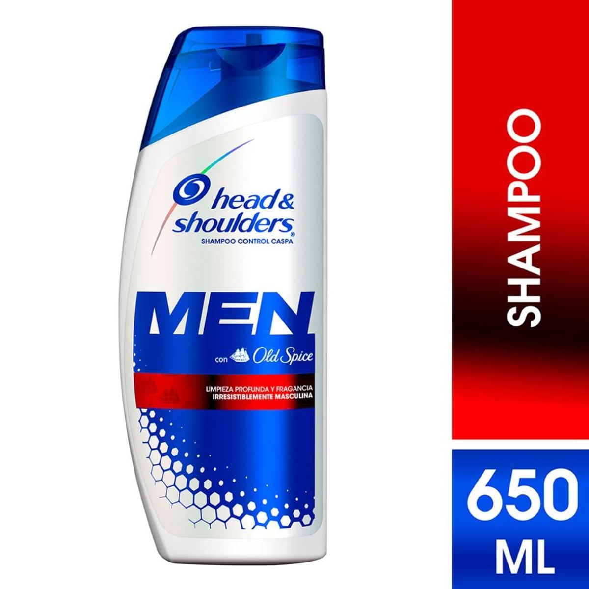 HEAD AND SHOULDERS - SHAMPOO H&S MEN CON OLD SPICE CONTROL CASPA 650 ML