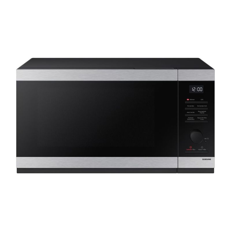 SAMSUNG - Microondas Samsung Con Dorador 40lts Acero Inoxidable