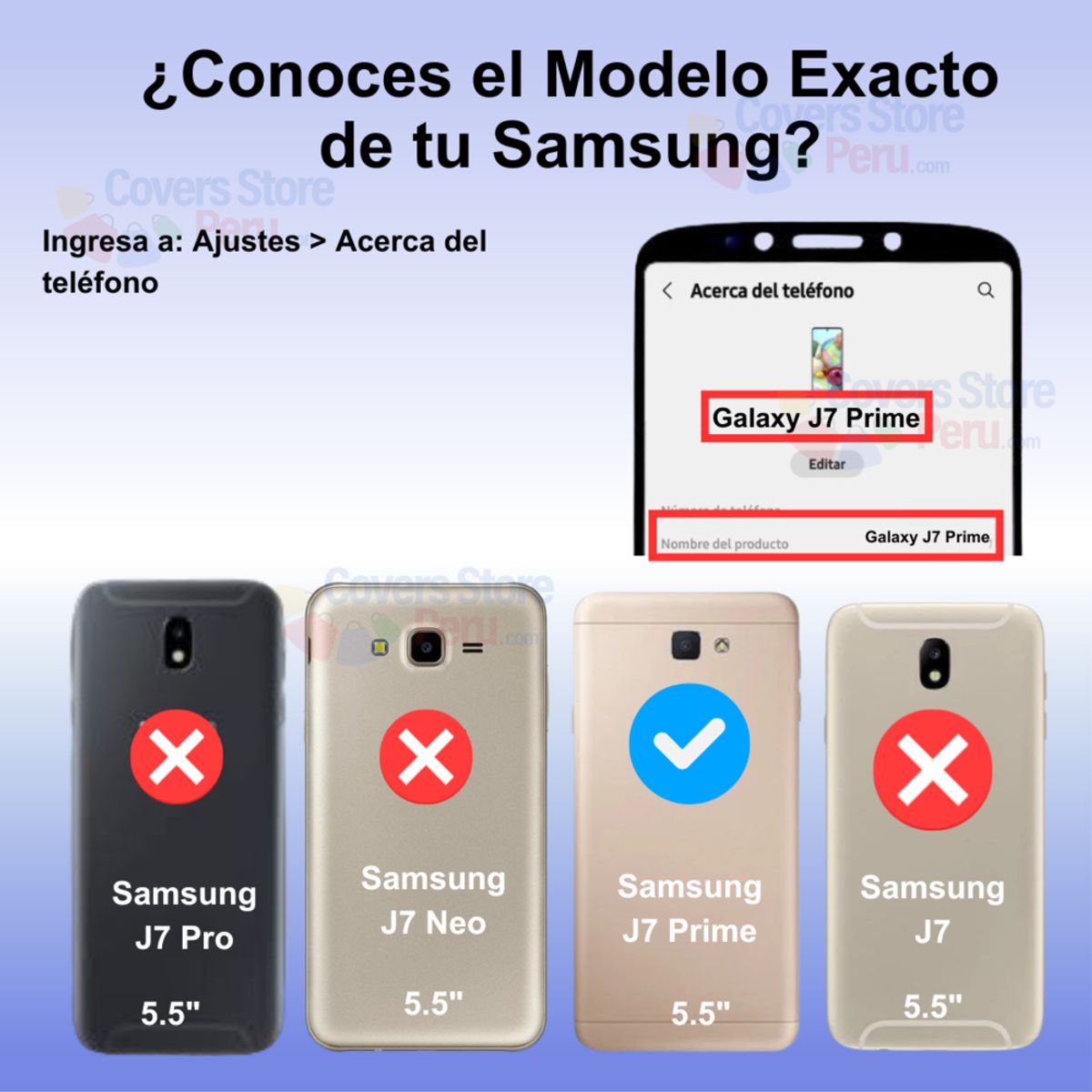 GENERICO - Funda para Samsung J7 Prime Anillo Metálico Antishock Azul Resistente