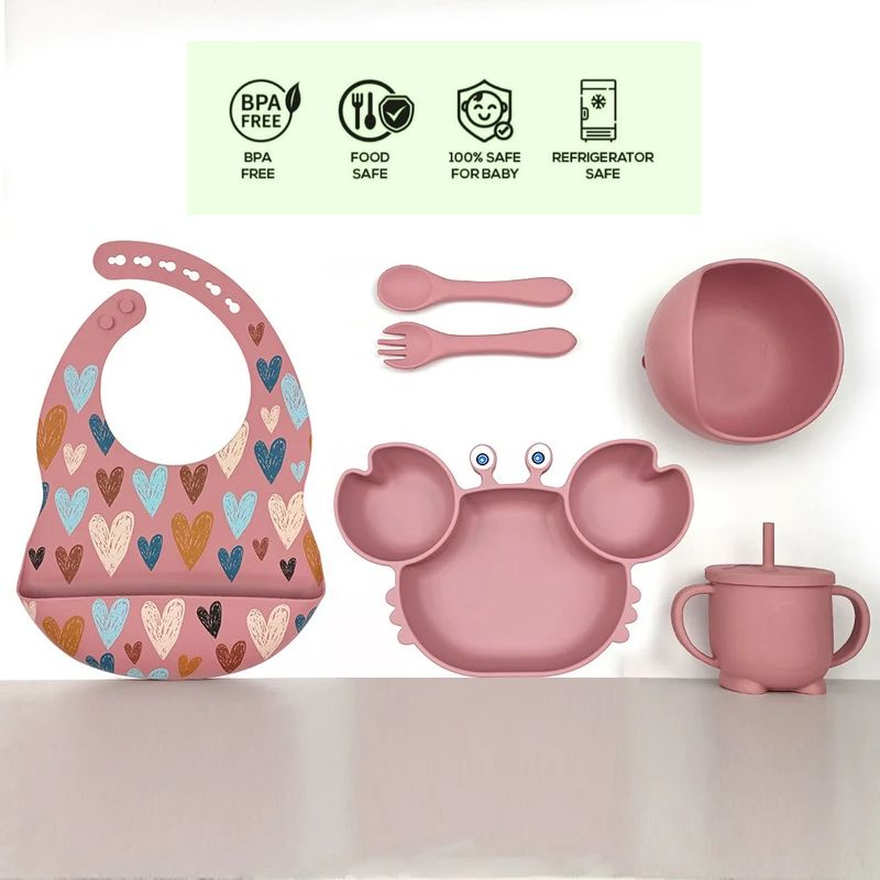 GENERICO - Set de alimentación para bebé colors