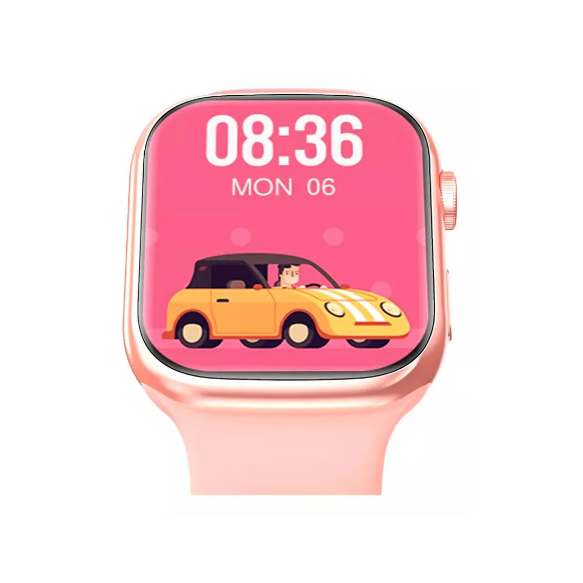 GENERICO - Smartwatch T900 Pro Serie 10 Rosa 2025