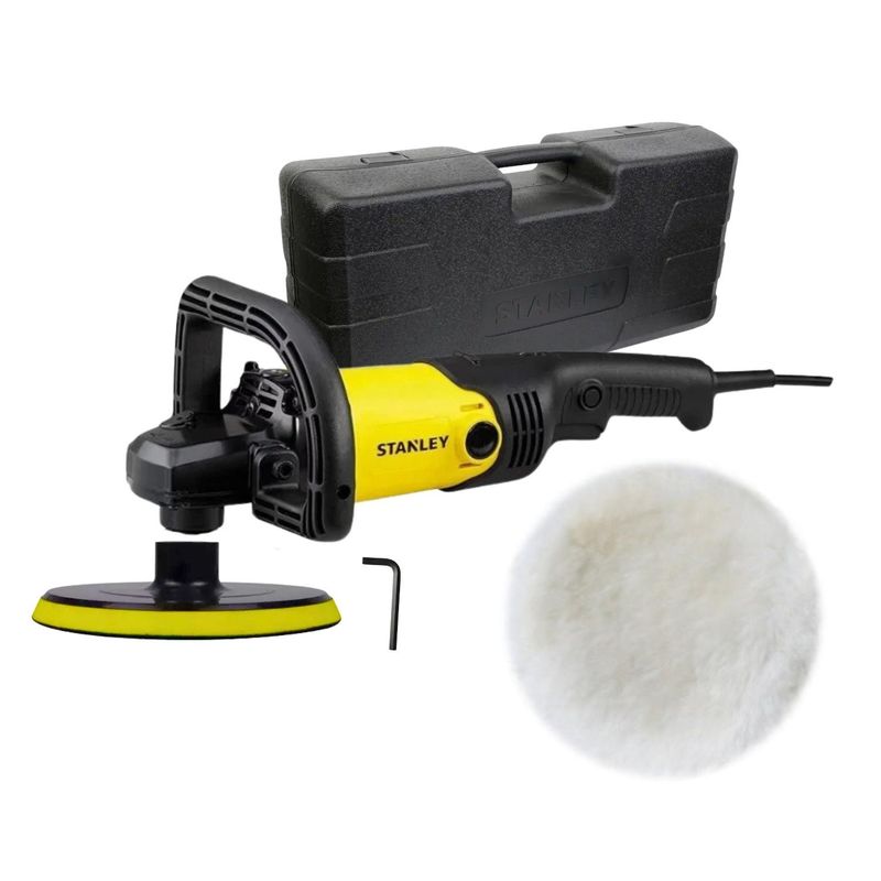 STANLEY - Pulidora de 7" 1300 W con maleta Stanley