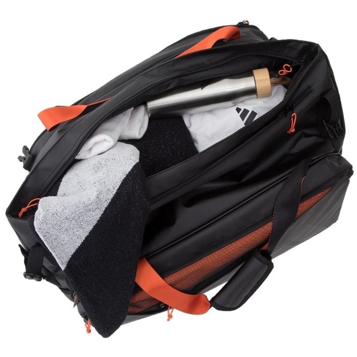 ADIDAS - PALETERO ADIDAS MULTIGAME NEGRO/NARANJA 3.4