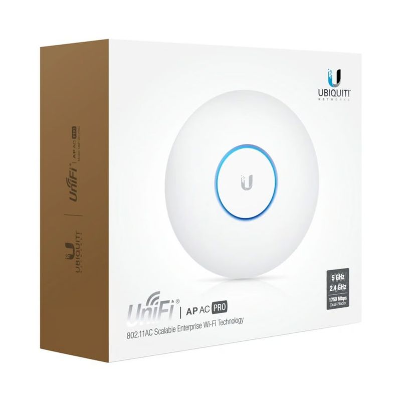 UBIQUITI - UBIQUITI UAP-AC-PRO Acces Point UNIFI PRO Doble Banda AC 3X3 MIMO POE