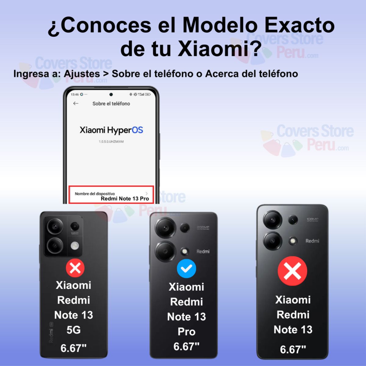 GENERICO - Funda Xiaomi Redmi Note 13 Pro 4G TPU esquinas reforzadas Antishock