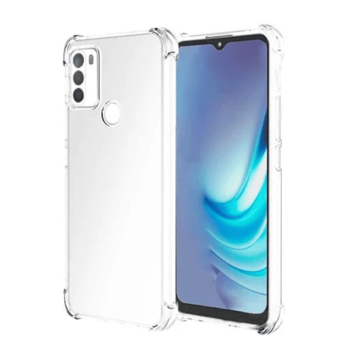 GENERICO - Funda para Huawei Y6P TPU con esquinas reforzadas Antishock