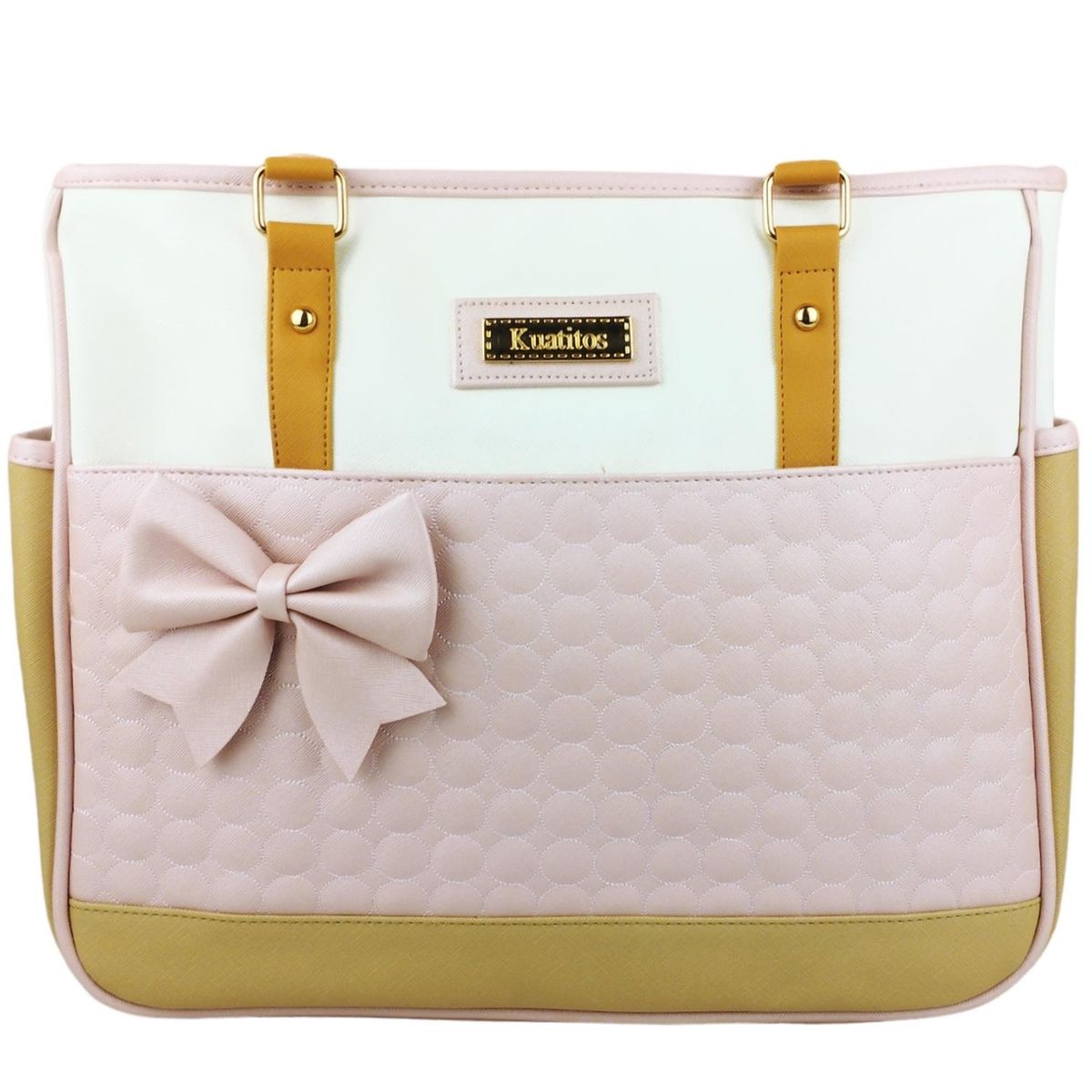 GENERICO - Bolso Pañalera Lazo - Rosado