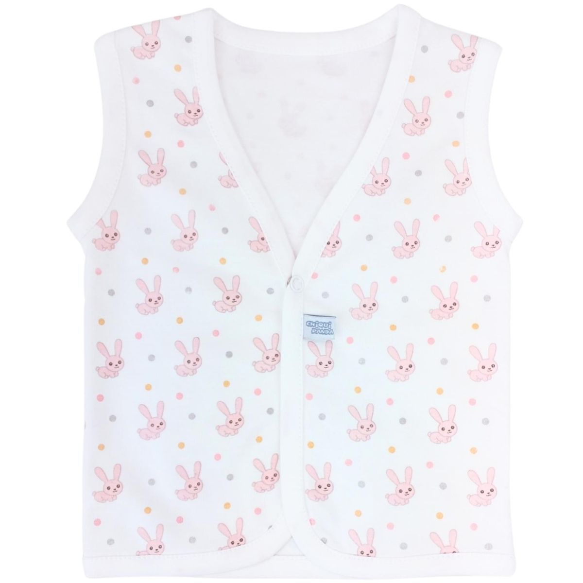 GENERICO - Ajuar de Bebé 6 Piezas - Algodón - Conejos