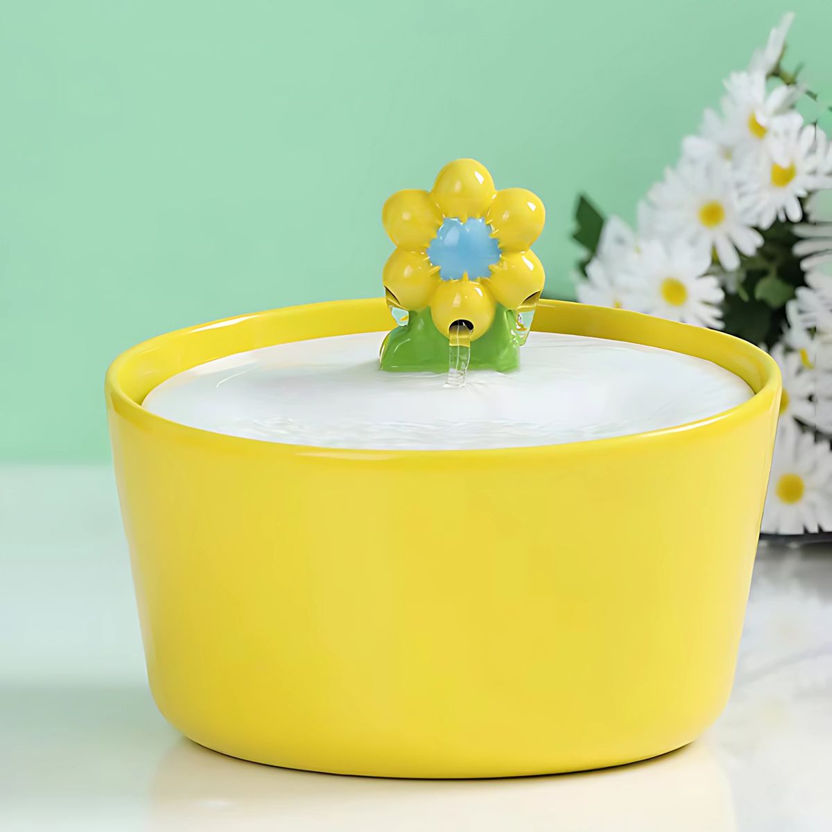 GENERICO - Aqua Fountain Fuente Automática de cerámica para Mascotas