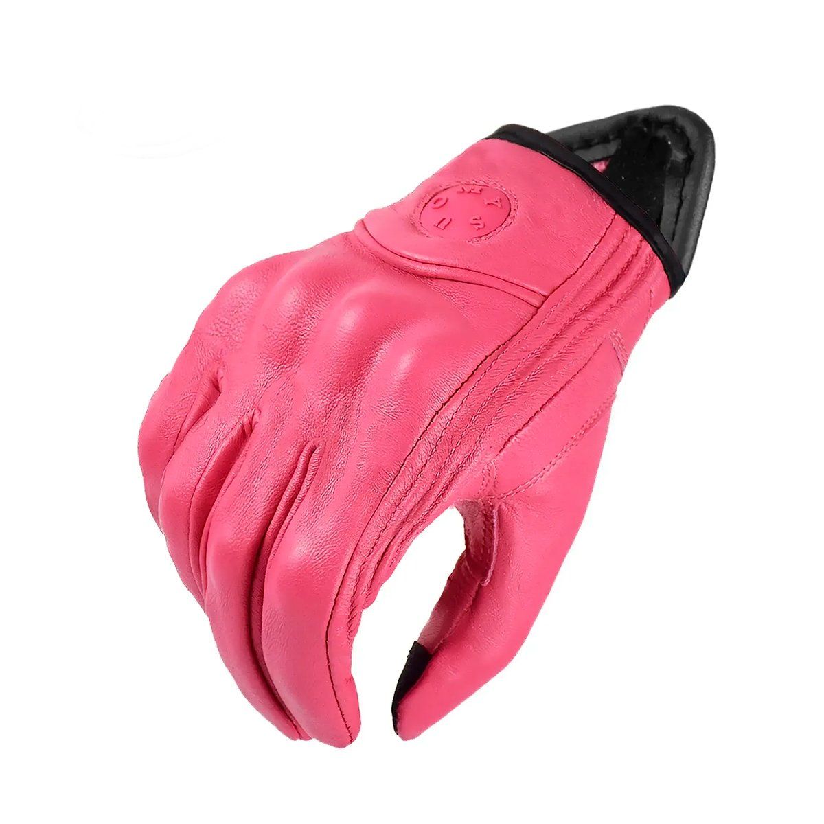 GENERICO - GUANTES PARA MOTO SUOMY CUERO NATURAL Talla L