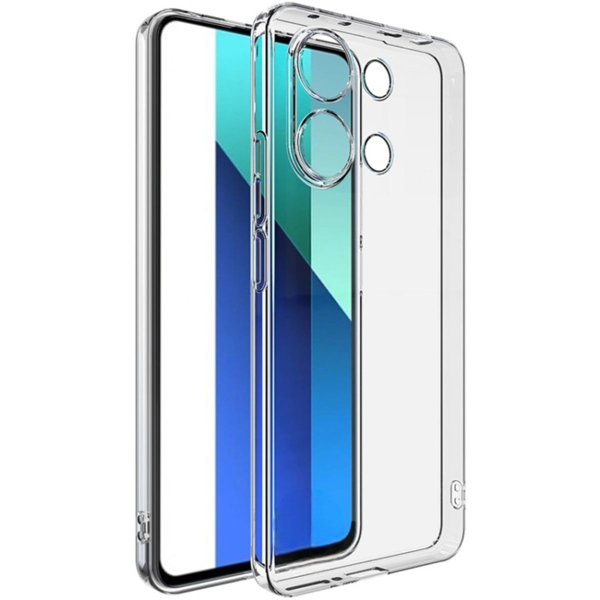 GENERICO - Funda for Xiaomi Redmi Note 12 Pro 4G TPU 100% Transparente