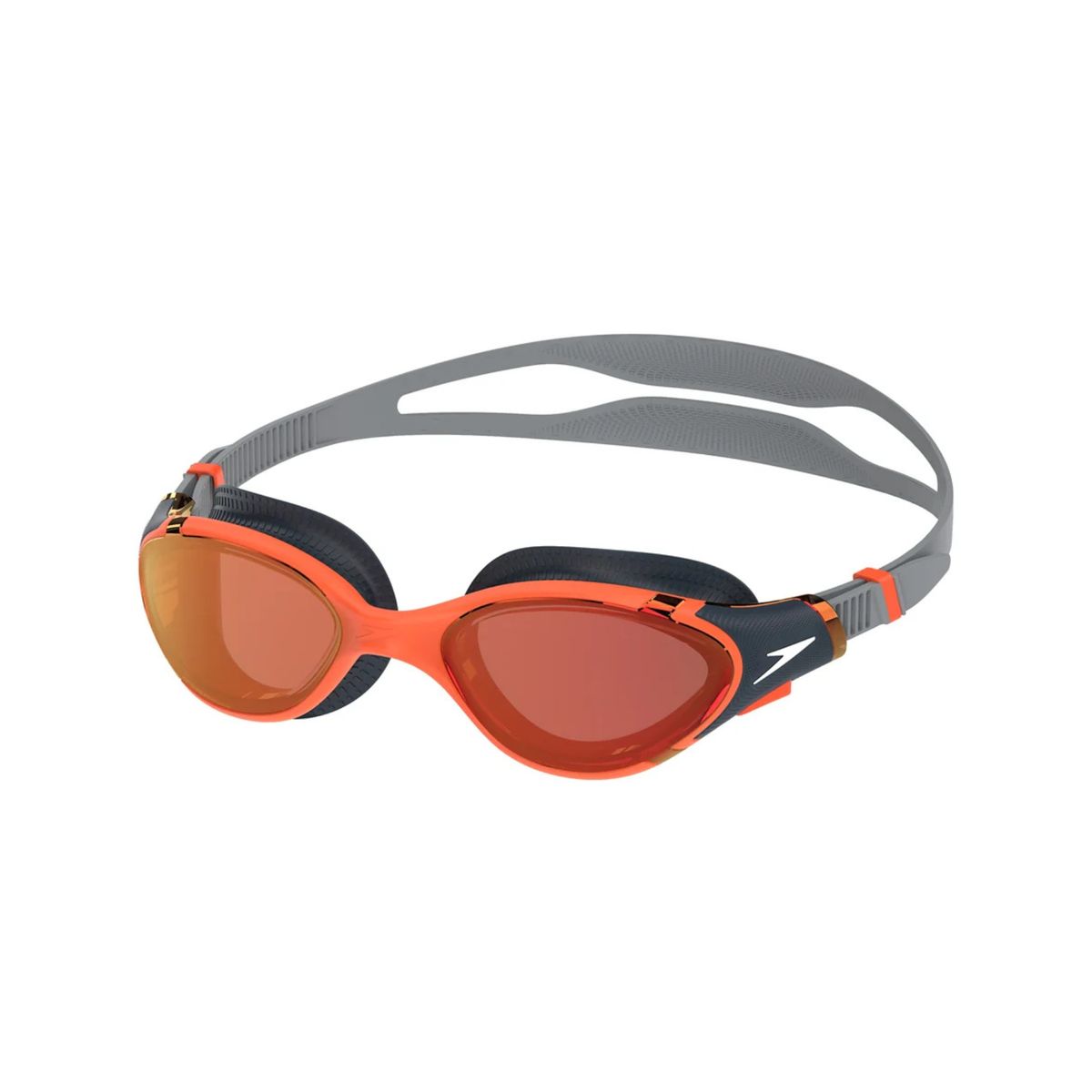 SPEEDO - Lente Natacion Speedo Biofuse 2.0 Mirror Orange Grey