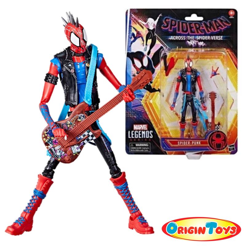 HASBRO - MARVEL LEGENDS - ACROSS THE SPIDER-VERSE - SPIDER-PUNK