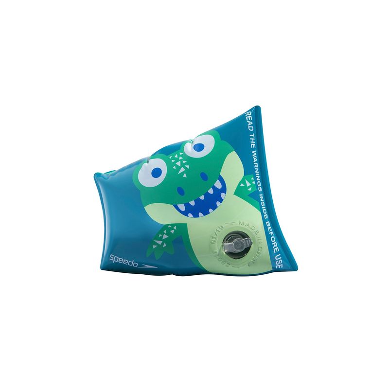 SPEEDO - Flotador Natacion Bebe Speedo Speedo Croc Printed Armbands Iu Greenblue Verde 2-6