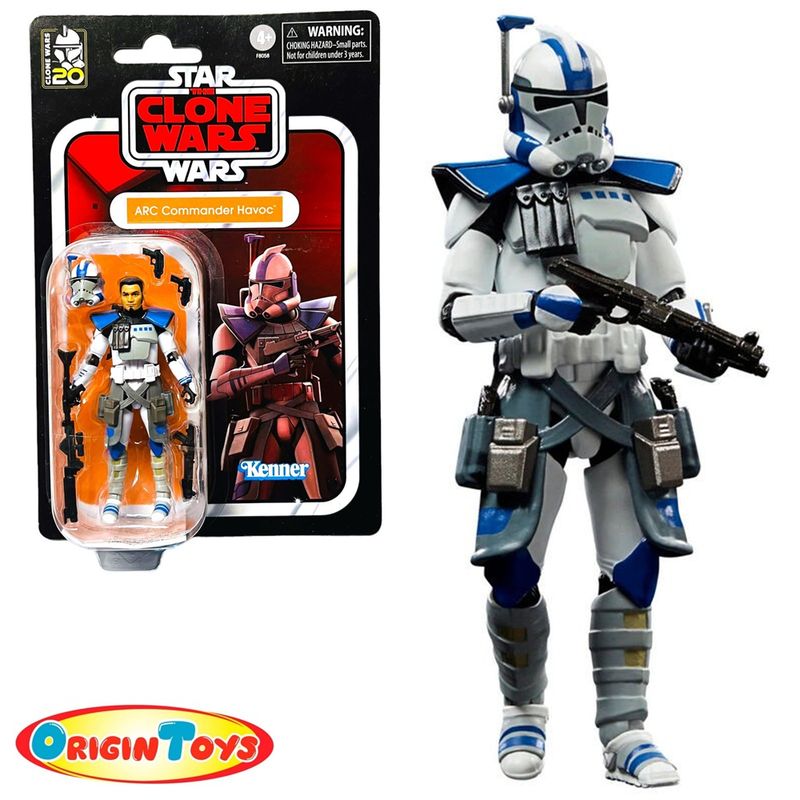 HASBRO - BLACK SERIES 3 3/4" - THE CLONE WARS - ARC COMMANDER HAVOC