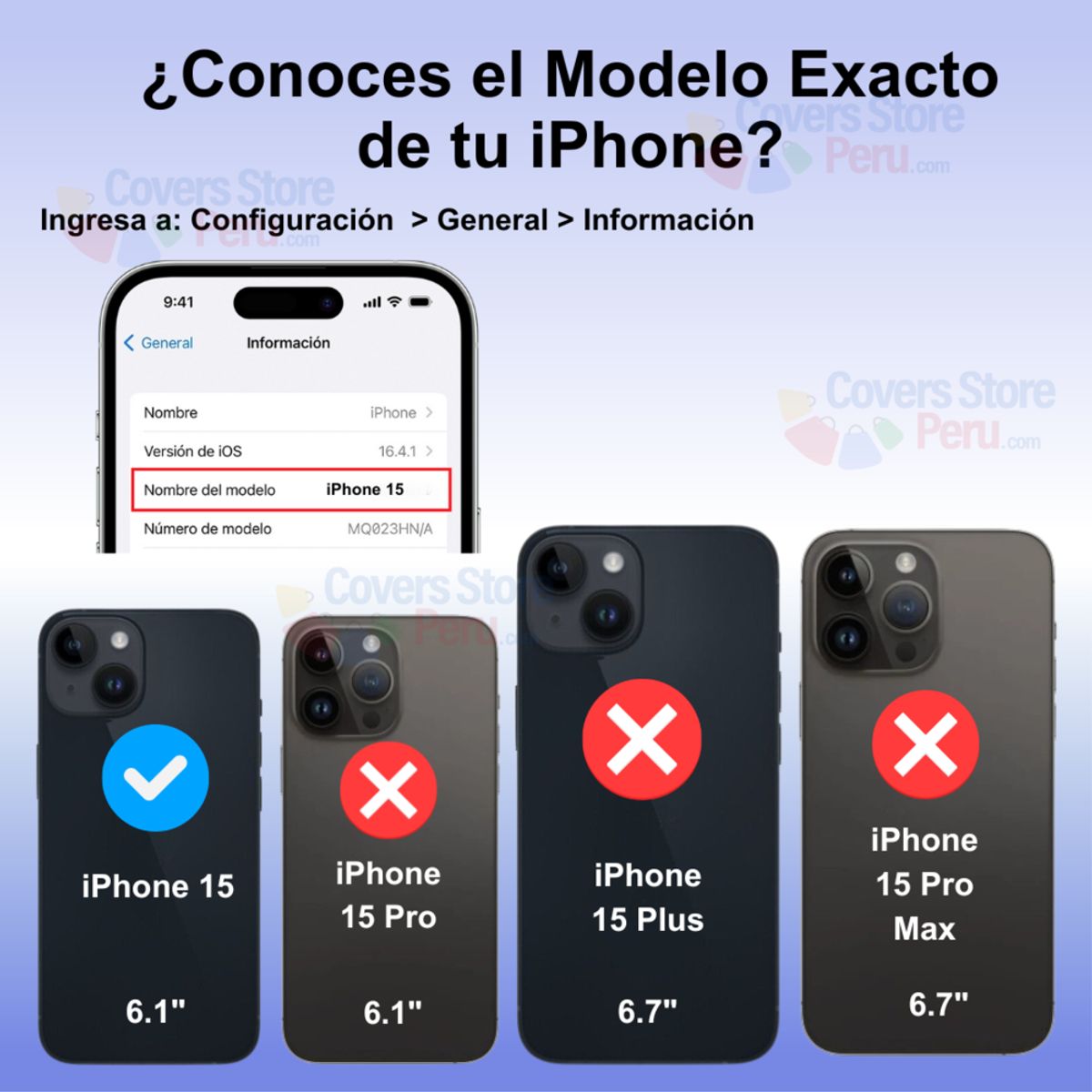 GENERICO - Funda Case para iPhone 15 Flip Cover Negro Antishock