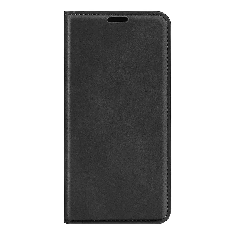 GENERICO - Funda Case para Motorola Edge 50 Fusion Flip Cover Negro Antishock