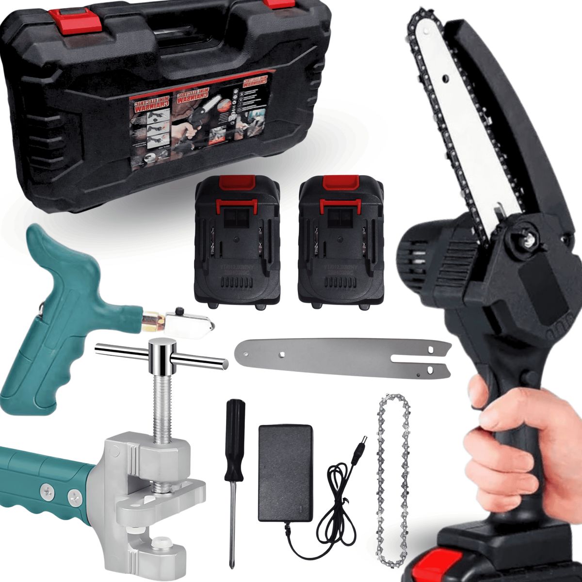 ROSH - Motosierra 14 y Cortador de Vidrio ¡Todo lo que Necesitas