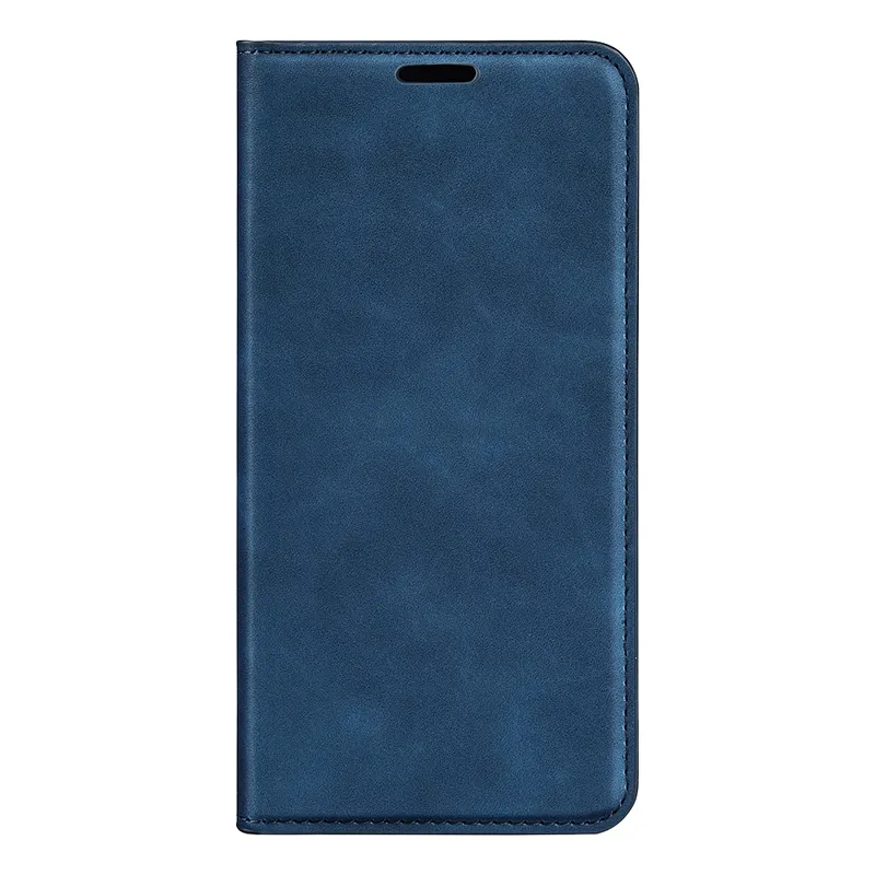 GENERICO - Funda Case para Motorola Edge 50 Fusion Flip Cover Azul Antishock