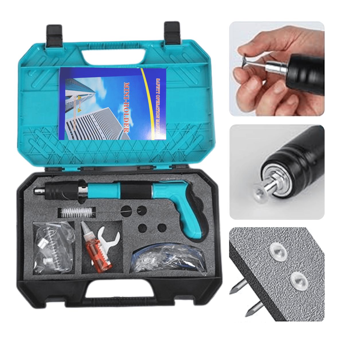 OEM - Pack Motosierra de 6 + Pistola de Clavos Fulminante