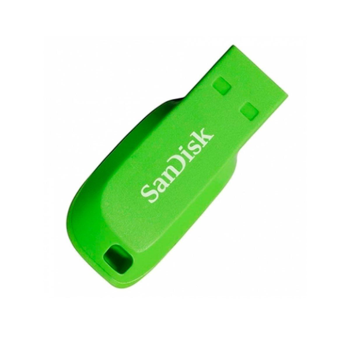 SANDISK - Memoria Sandisk 16GB Cruzer Blade USB 20 Verde