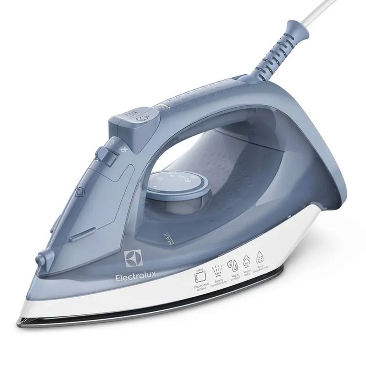 ELECTROLUX - Plancha a vapor y seco Efficient Azul Electrolux ESI10