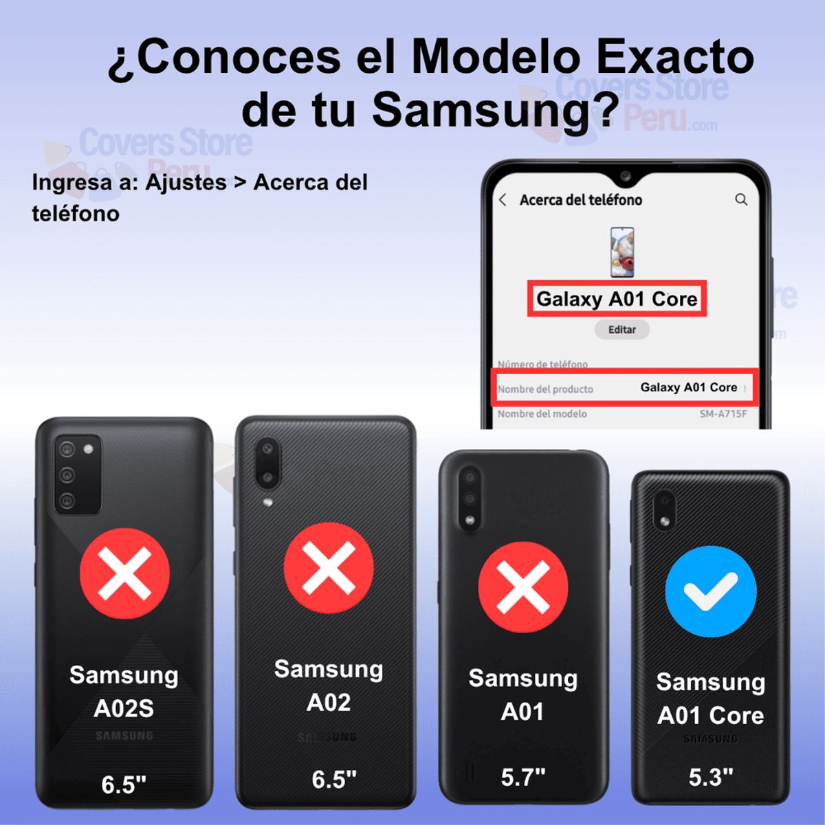 GENERICO - Funda Case para Samsung A01 Core Flip Cover Marrón Antishock