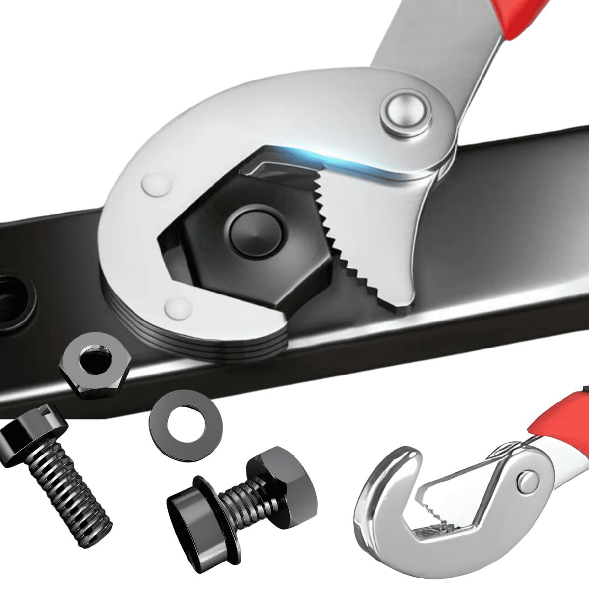 ROSH - Kit Completo Motosierra 14 + Set de Llaves Francesas