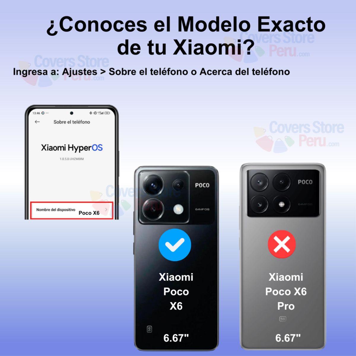 GENERICO - Funda Case para Xiaomi Poco X6 Flip Cover Rosa Antishock